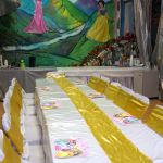 princess belle table decorations