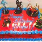 Spiderman themed cake